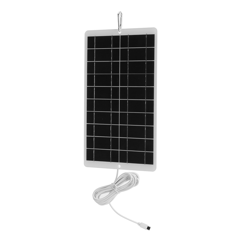Usb Charger Dynamo - 8W 5V Portable Solar Battery Charger