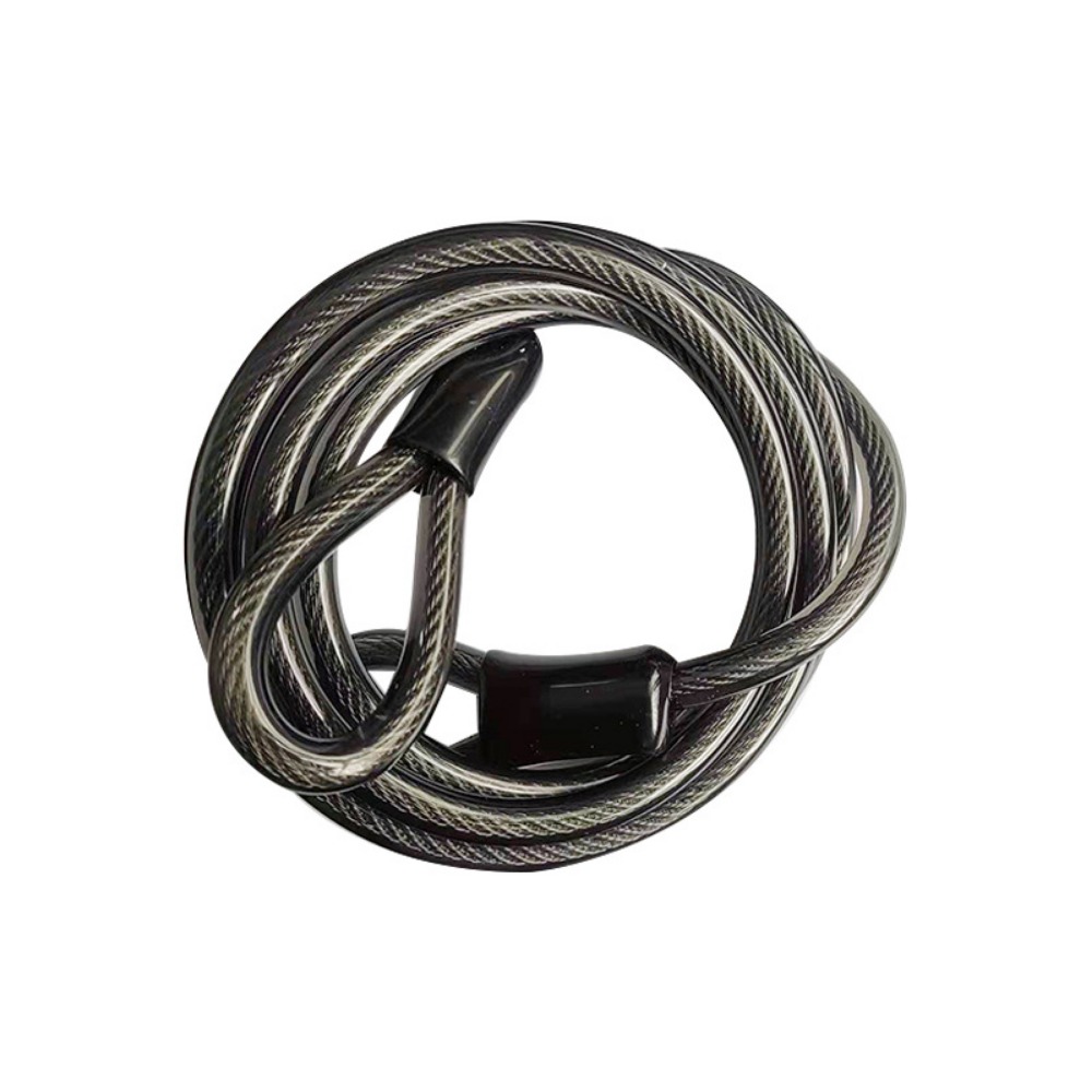 Cable Lock Flexible - Anti-Theft Bike Lock Cable Folding Double