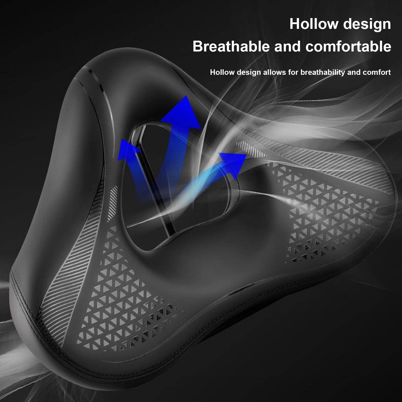 Cycling Commute Distance - Bike Seat Cushion Comfortable Non-Slip Saddle
