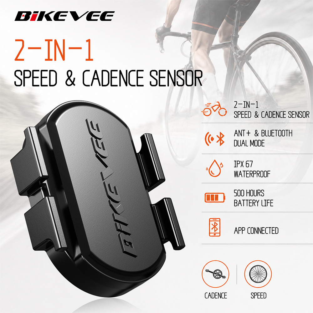 Commuter Cycling - BIKEVEE Universal Wireless ANT+ Bluetooth Cadence