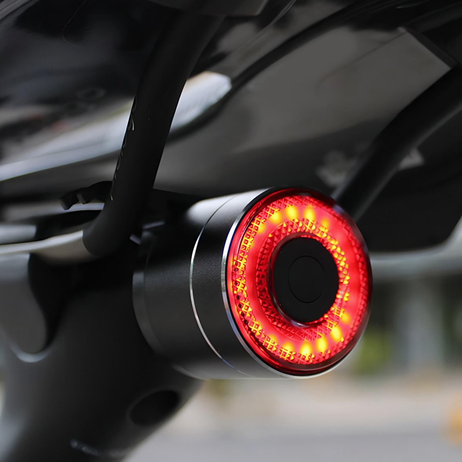 Commuter Cycling - Bike Rear Light Smart Bike Tail