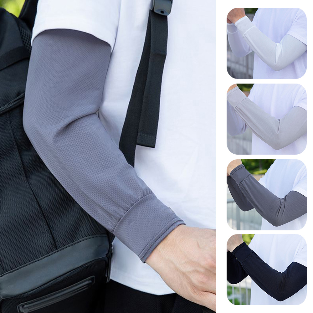 Cycling To Work - Durable UV Protection Sunscreen Ice Sleeves