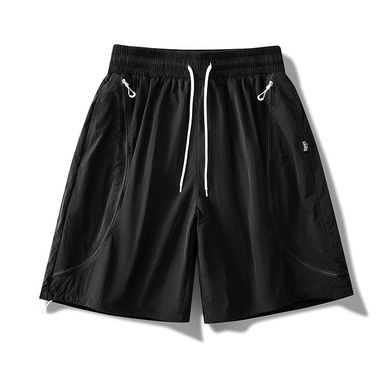Cycling Shorts For Commute - Men's Solid Color Quick Drying Sports