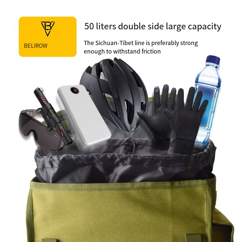 Large Capacity Bike Rear Bag D - Panniers Waterproof Rear review and price