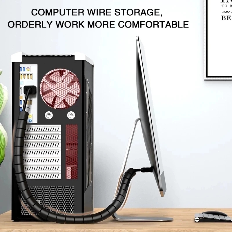 1/2M Flexible Spiral Cable Org - Cable Lock Flexible review and price