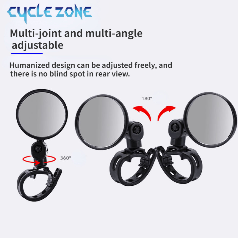 2PCS Bicycle Rearview Mirror 3 - Cycling Zones review and price