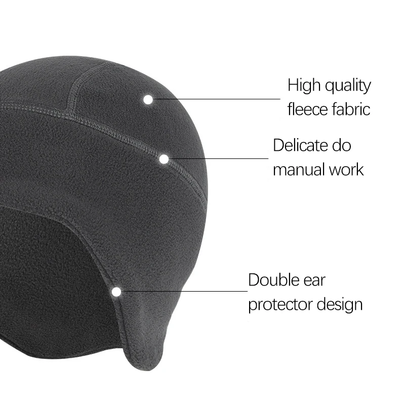 Fleece Earflap Hat Cycling Aut - Winter Cycling Commute review and price