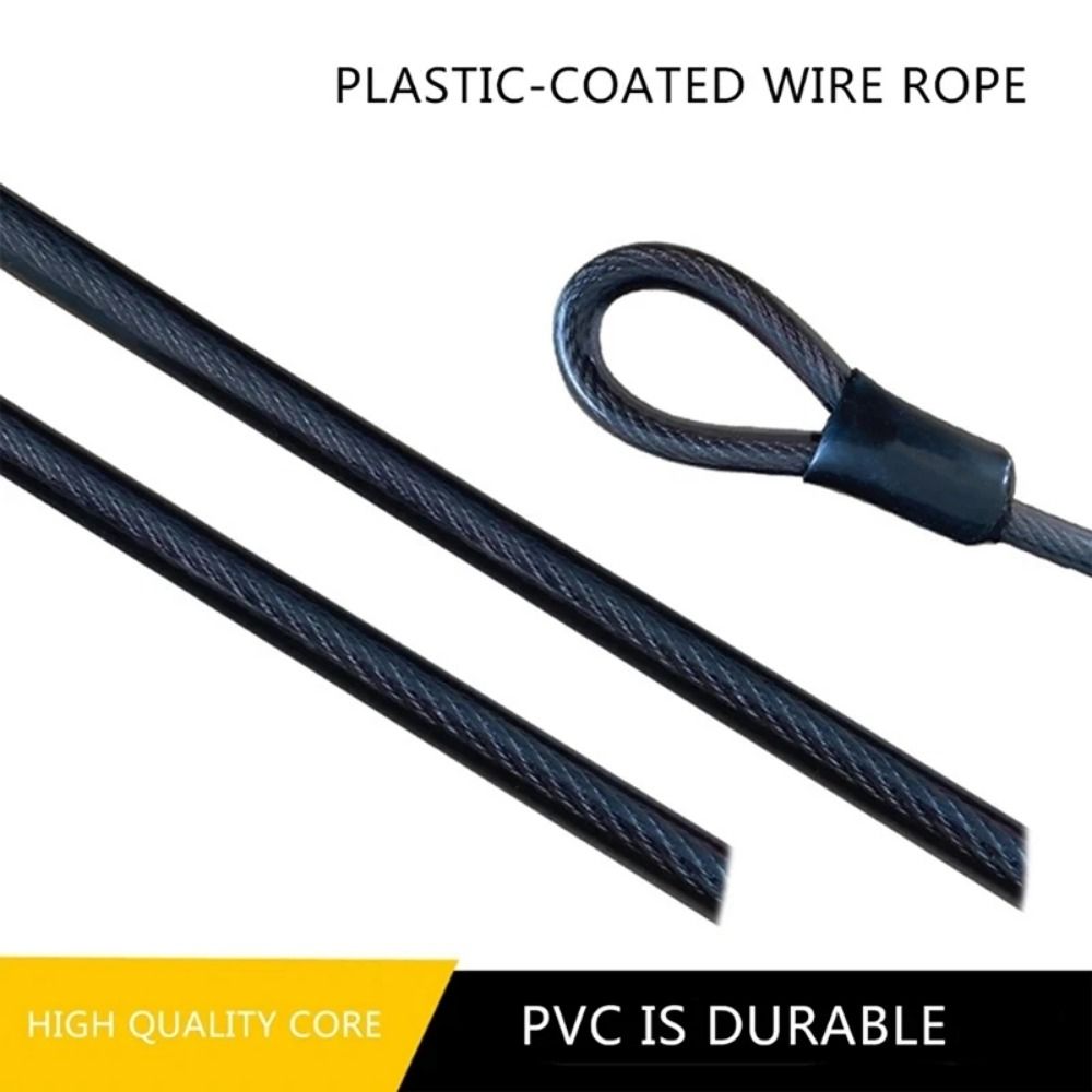 Anti-Theft Bike Lock Cable Fol - Cable Lock Flexible review and price