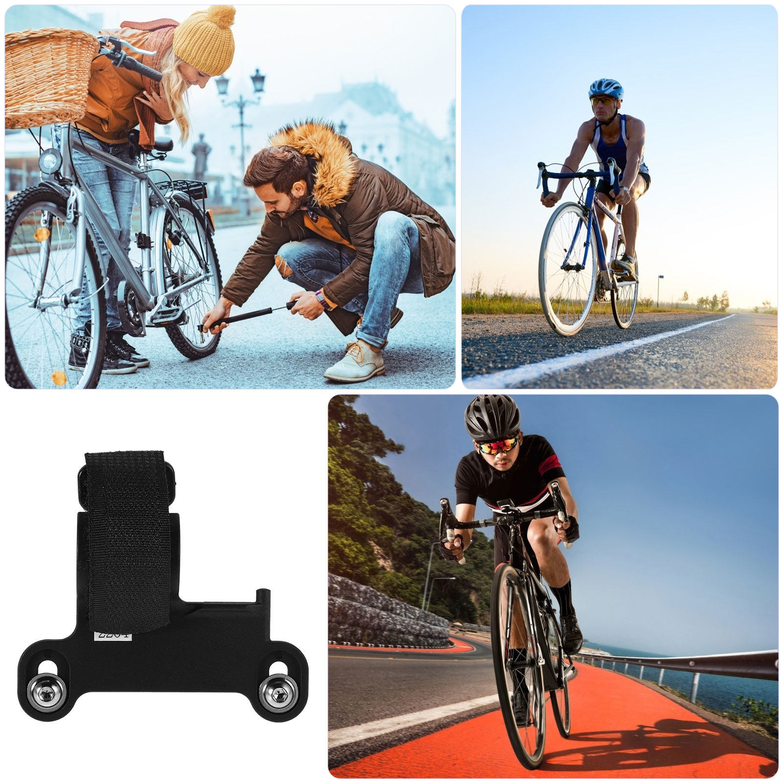 Compact Bike Pump Holder Nylon - Bike Pump Frame Mount review and price