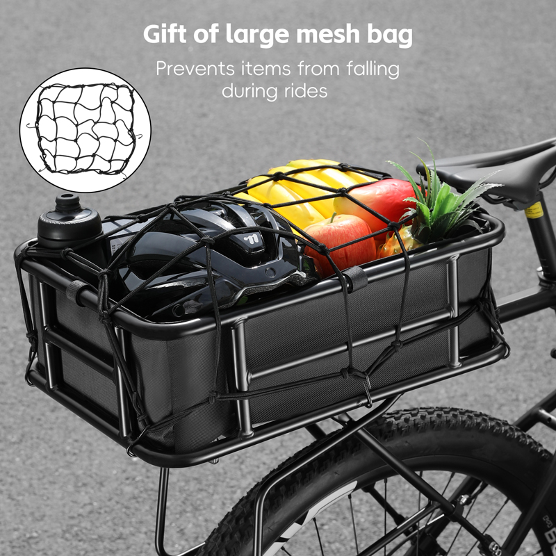 Large Capacity Bicycle Rear Ba - Commuter Cycling review and price