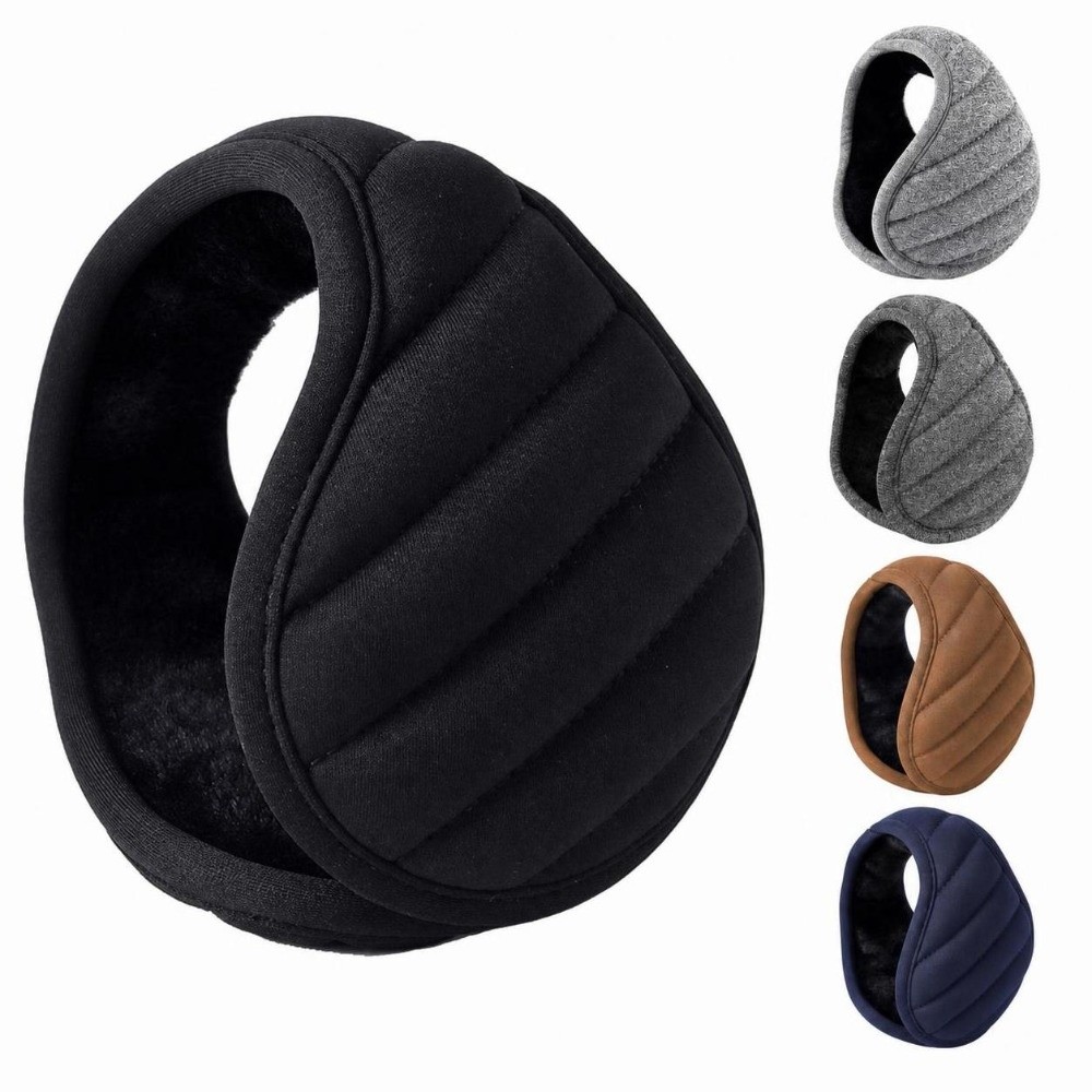 Thick Lined Winter Earmuffs So - Winter Cycling Commute review and price