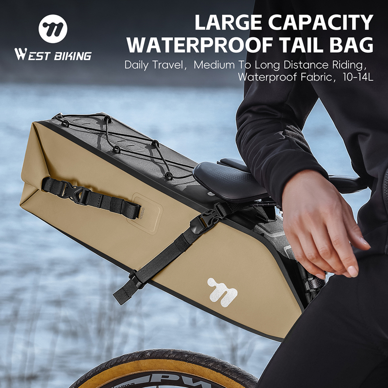 WEST BIKING Bike Saddle Bag La - Saddle Bag Under Seat review and price