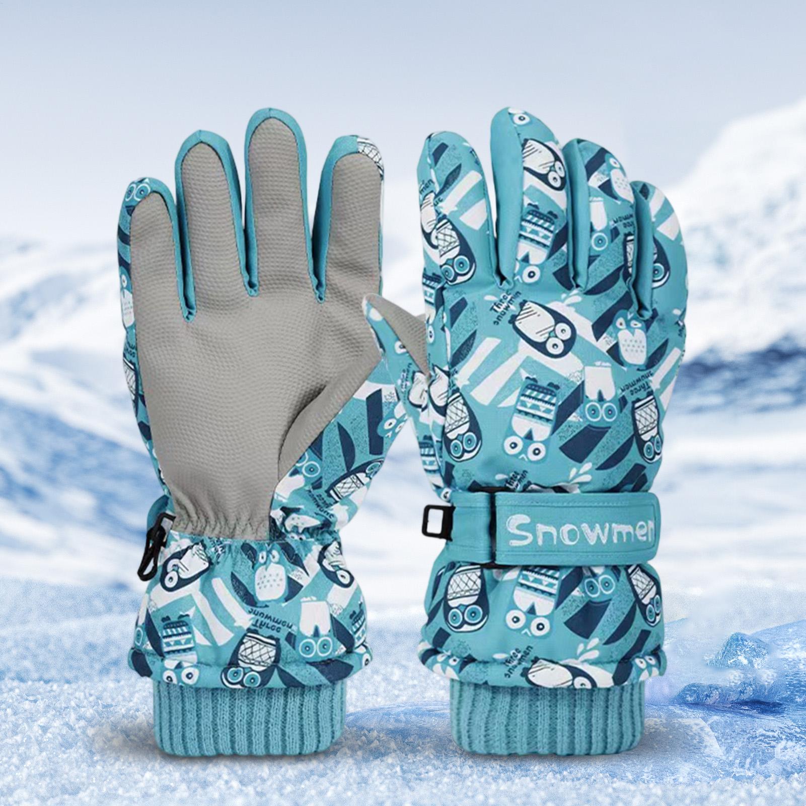 Kids Waterproof Gloves Insulat - Winter Cycling Commute review and price