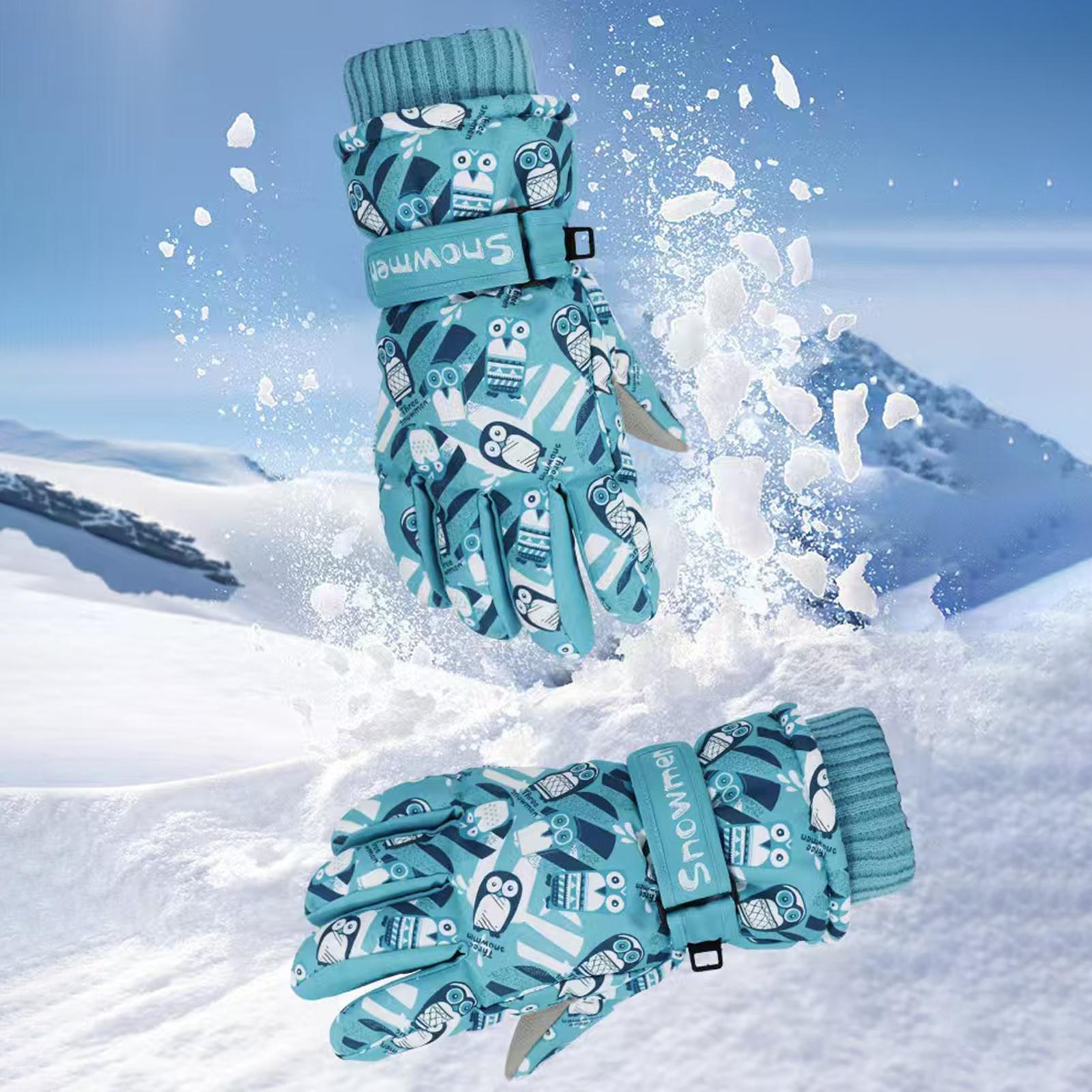Kids Waterproof Gloves Insulat - Winter Cycling Commute review and price