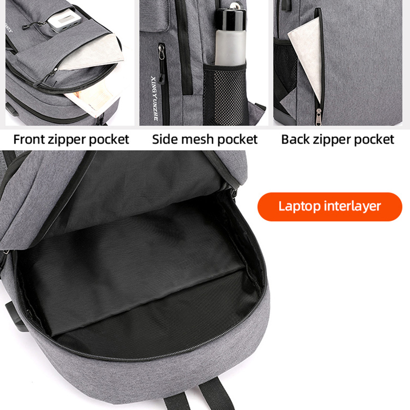 Men Women USB Charging Backpac - Cycling Commuter Backpack Laptop review and price