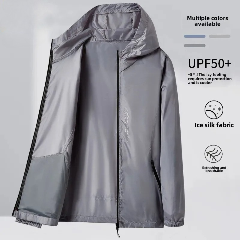 Summer Men's Sunscreen Jacket  - Cycling Commute Jacket review and price