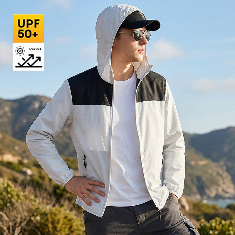 New Summer Men's Sunscreen Jac - Cycling Commute Jacket review and price