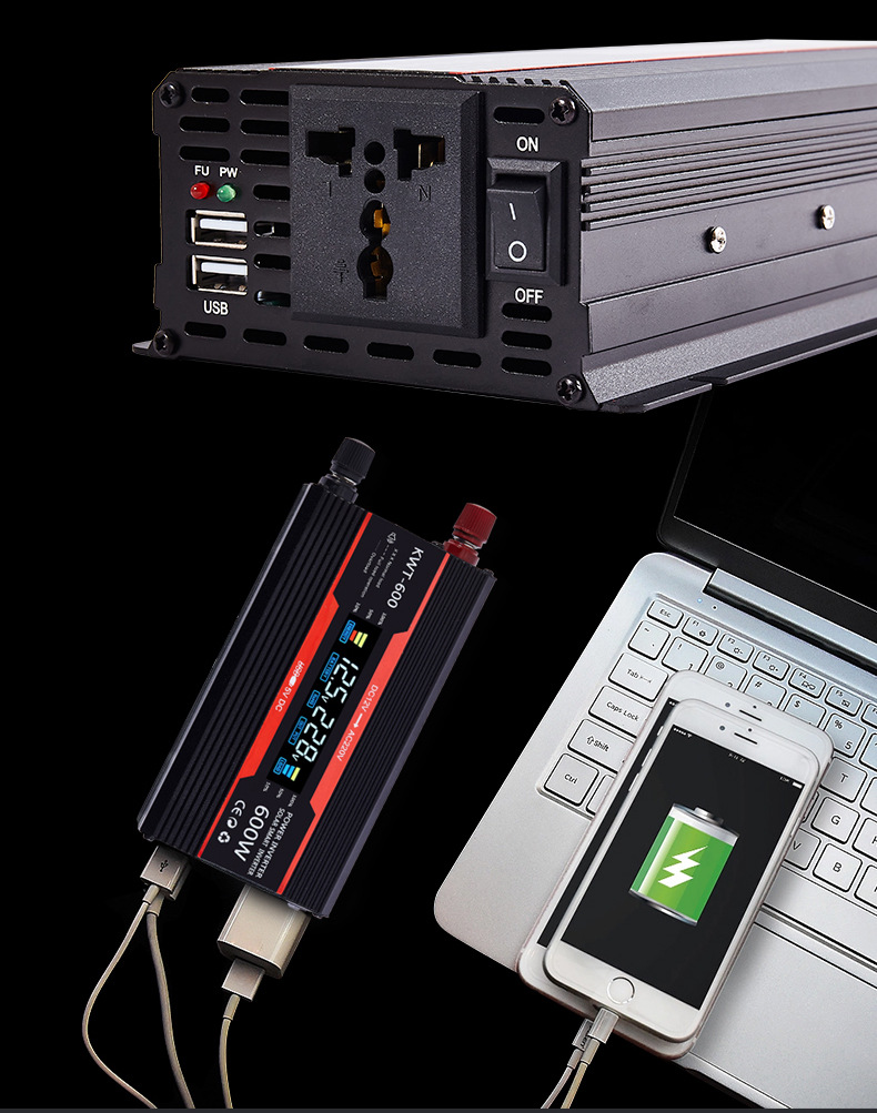 Inverter 12v 220v Solar Invert - Usb Charger Dynamo review and price