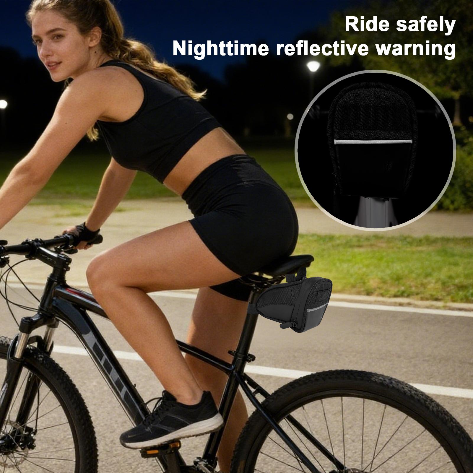 Large Zipper Pouch Bike Bag Wa - Saddle Bag Under Seat review and price