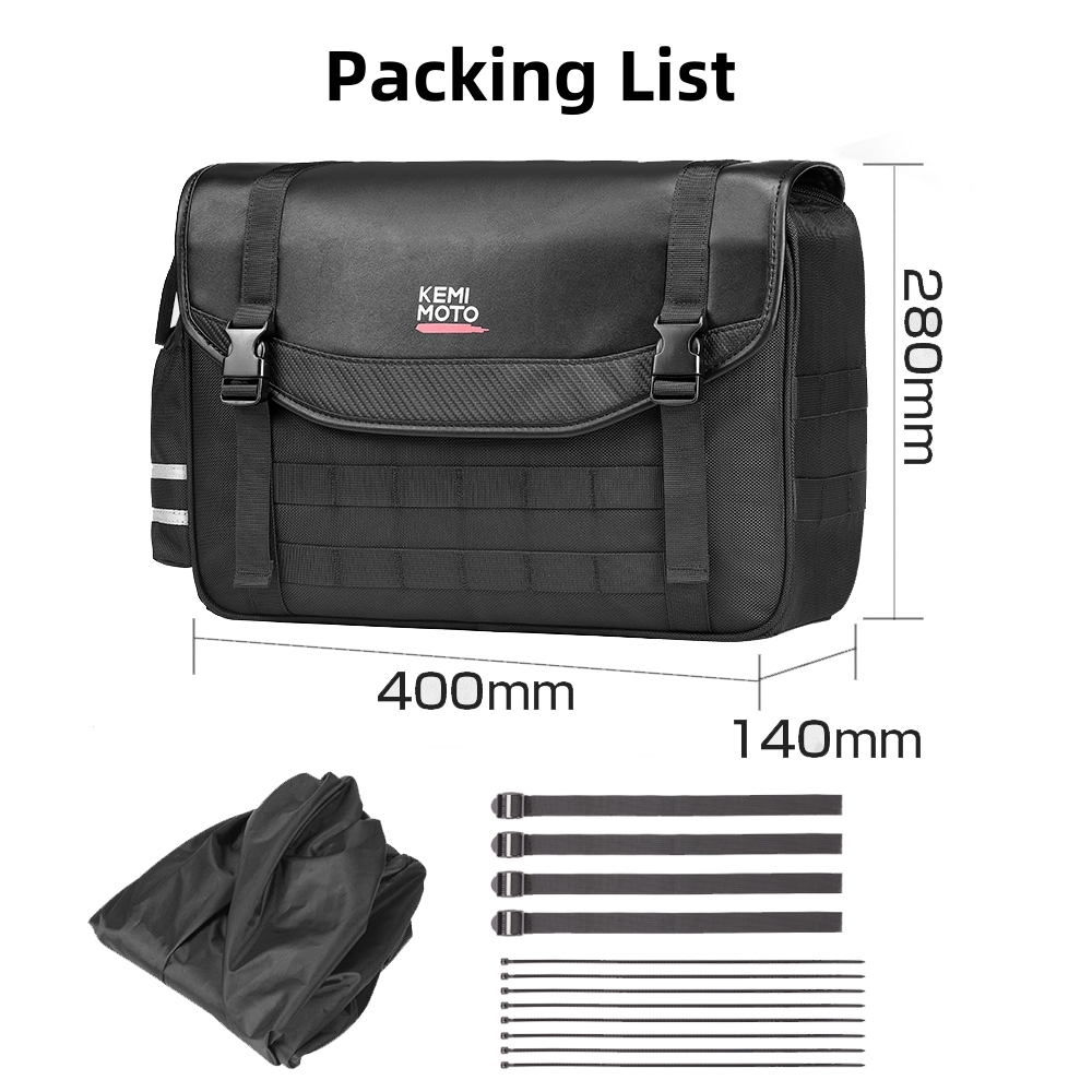 Motorcycle Side Bag 8L 12L 15L - Commuting By Bike review and price