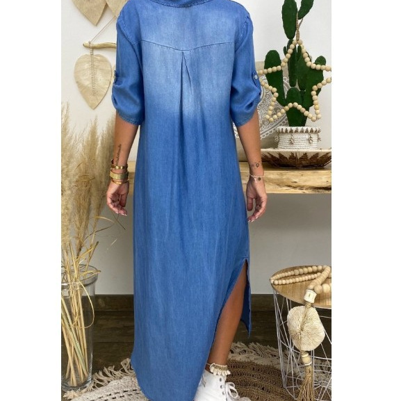 Loose Women's Denim Dress Wash - Cycling Commute Outfit review and price