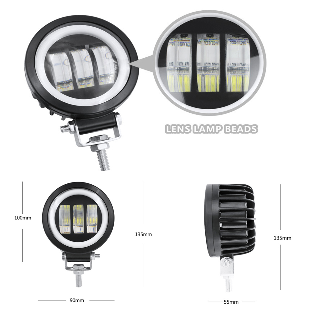5 Inch Motorcycle Spotlight LE - Cycling Zones review and price