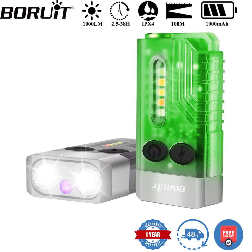 BORUiT V10 Keychain UV LED EDC - Cycling To Work review and price
