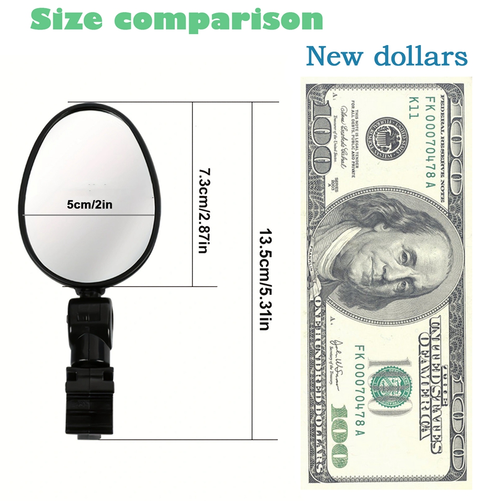 1/2PCS Bicycle Rearview Mirror - Cycling Zones review and price