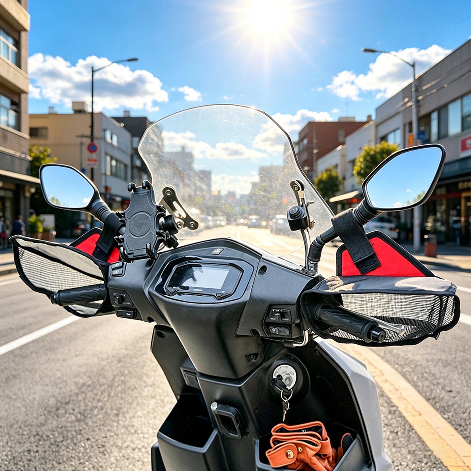 Motorcycle Handlebar Mitts Bre - Cycling Commute Distance review and price