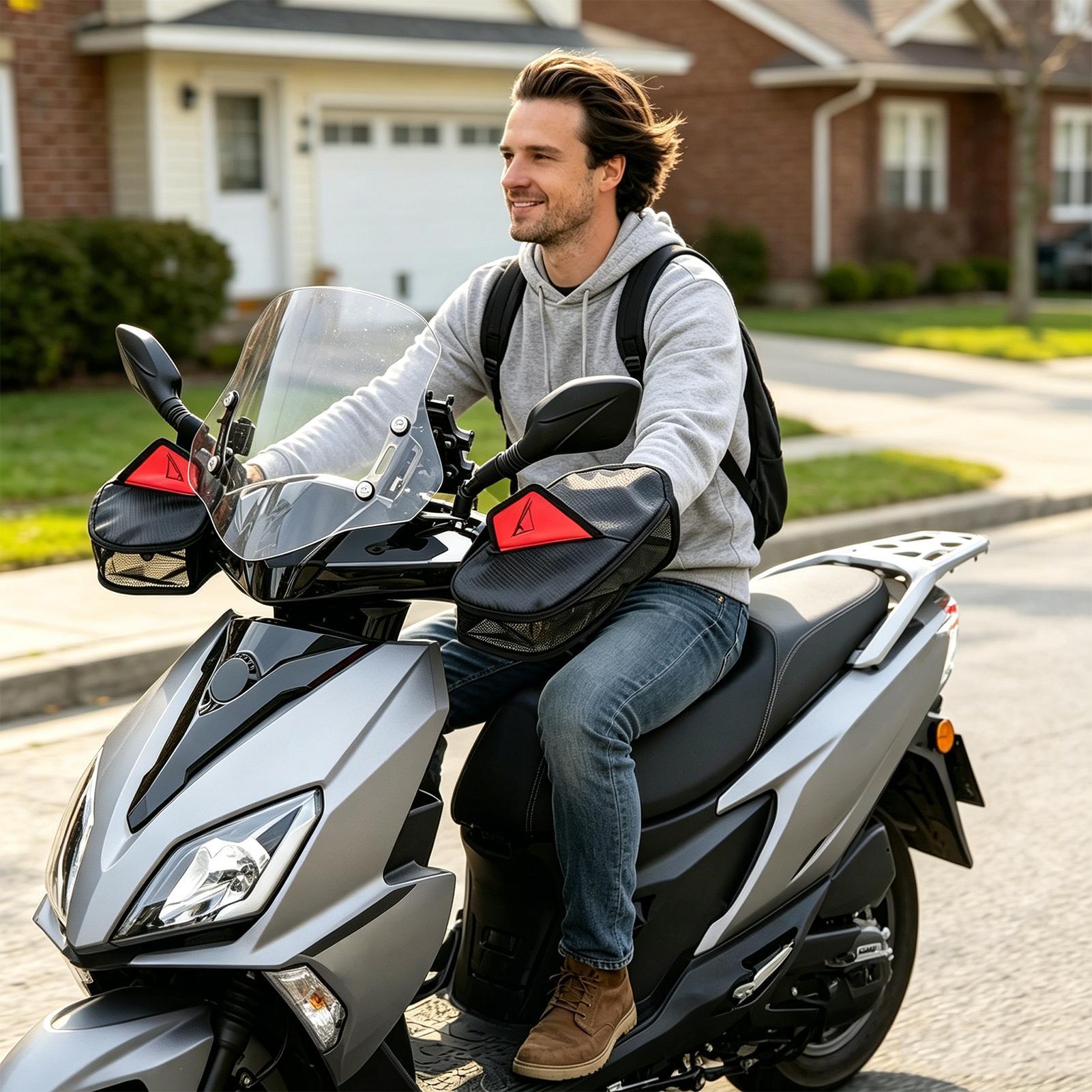 Motorcycle Handlebar Mitts Bre - Cycling Commute Distance review and price