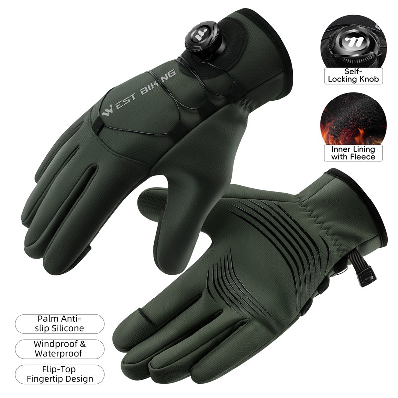 Winter Bike Gloves Magnetic Qu - Winter Cycling Commute review and price