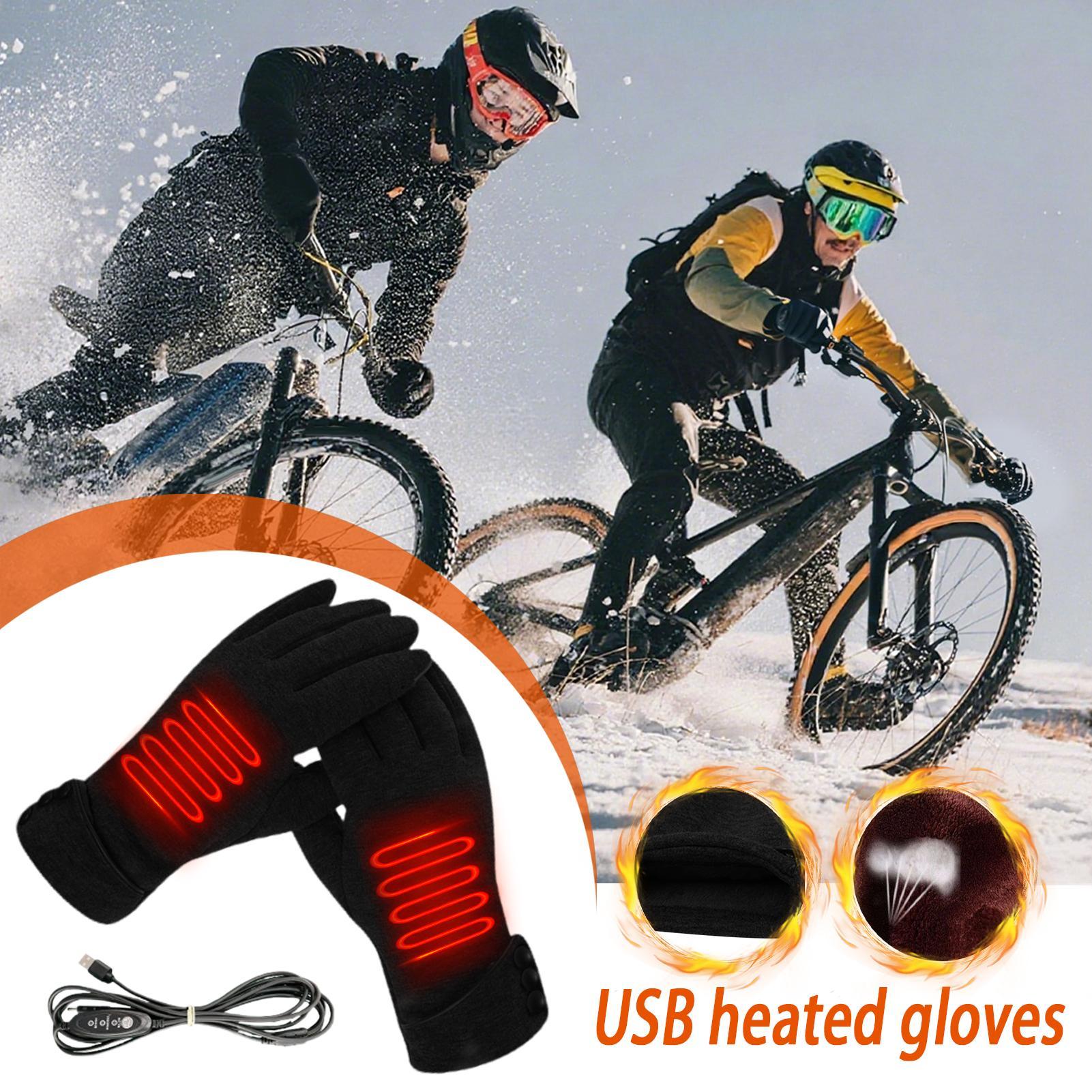 Heating Gloves 3-level USB Win - Winter Cycling Commute review and price