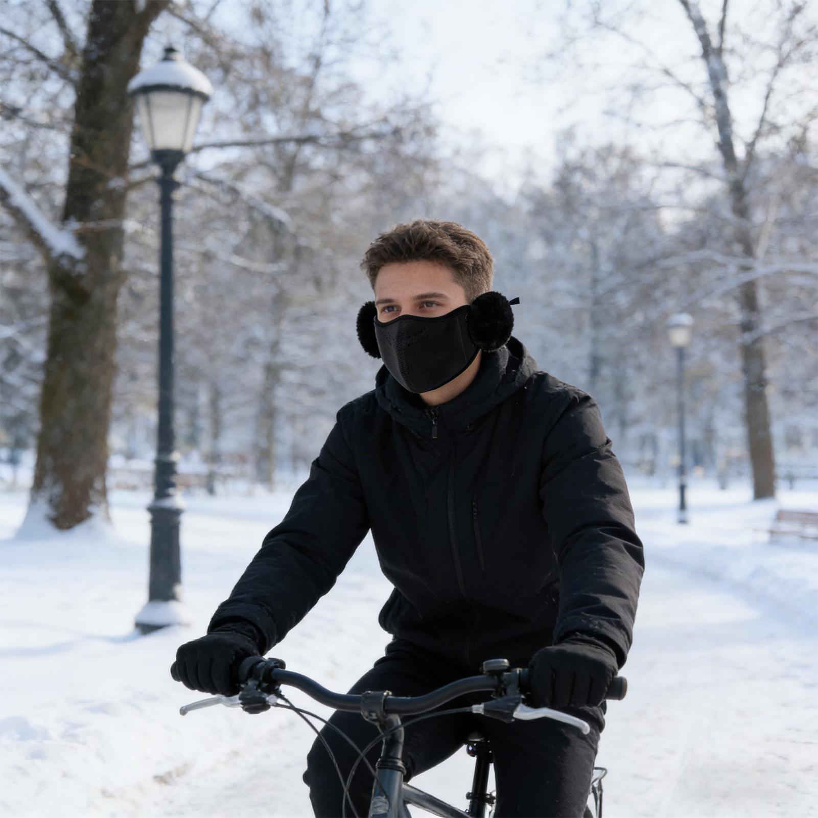 Winter Mouth Cover Warm Therma - Winter Cycling Commute review and price