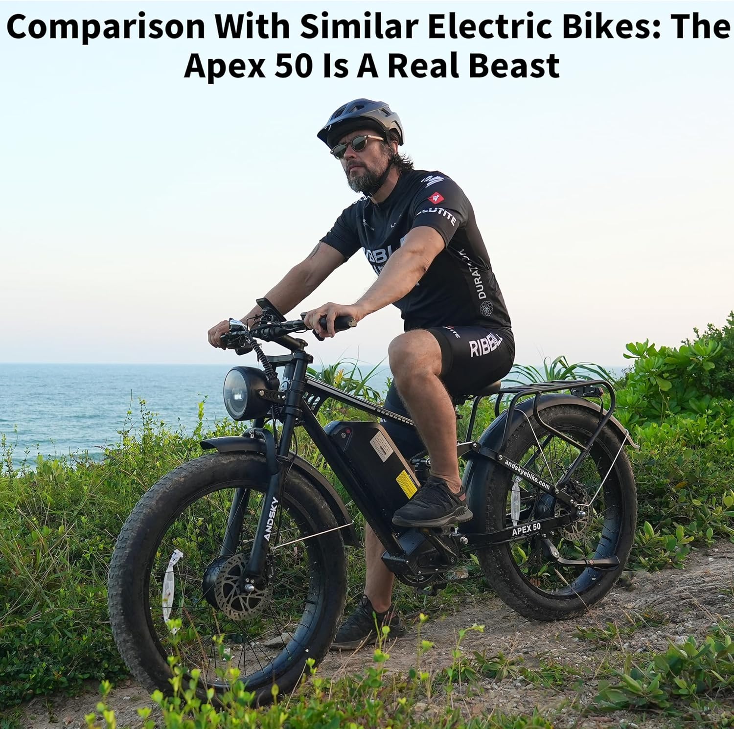 ANDSKY Apex50 AWD Electric Bik - Bike Pump Frame Mount review and price