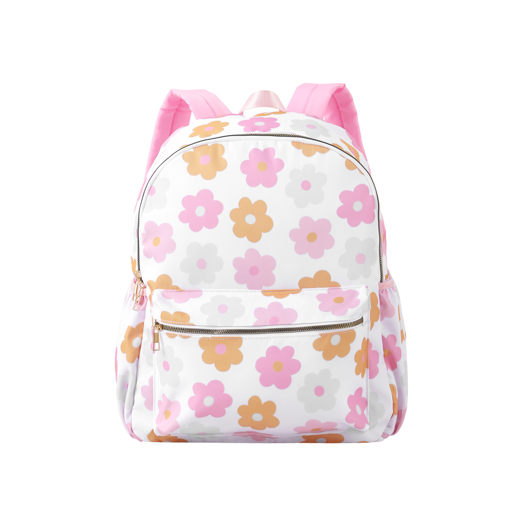 Floral Nylon Backpack For Kids - Saddle Bag Under Seat review and price