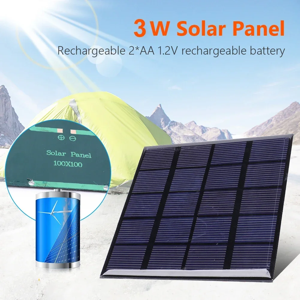 Solar Panel 3W 5V Solar Board  - Usb Charger Dynamo review and price