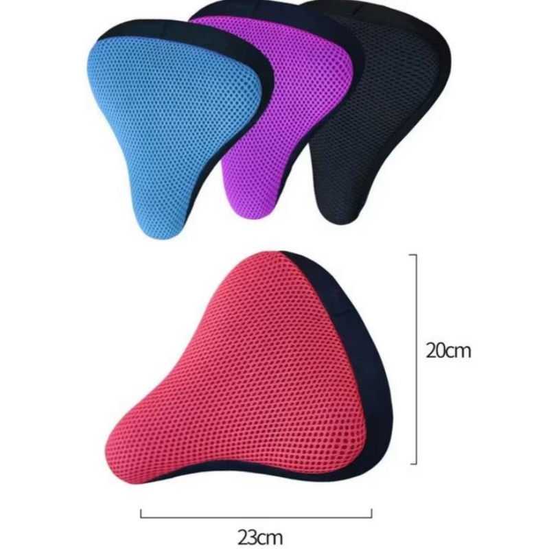 1PC 3D Soft Silicone Bike Seat - Commuting By Bike review and price